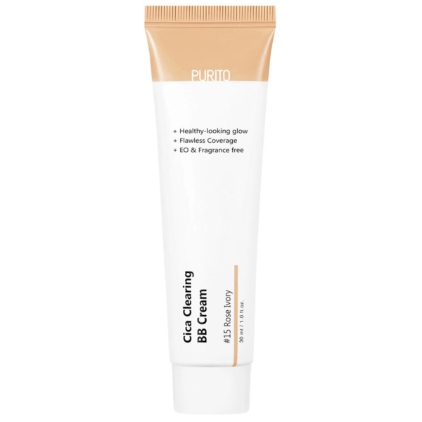 Purito Cica Clearing BB Cream 15 Rose Ivory · 30 ml