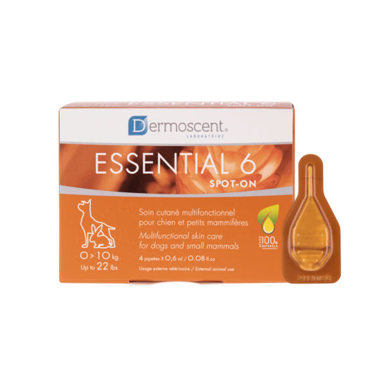Dermoscent Essential 6 Spot-on för Hundar & Små Däggdjur 0-10 kg