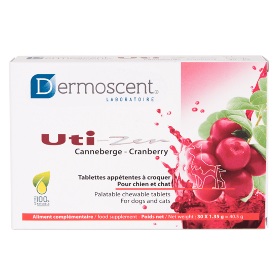 Dermoscent Uti-Zen Kosttillskott för Hund & Katt 30 st