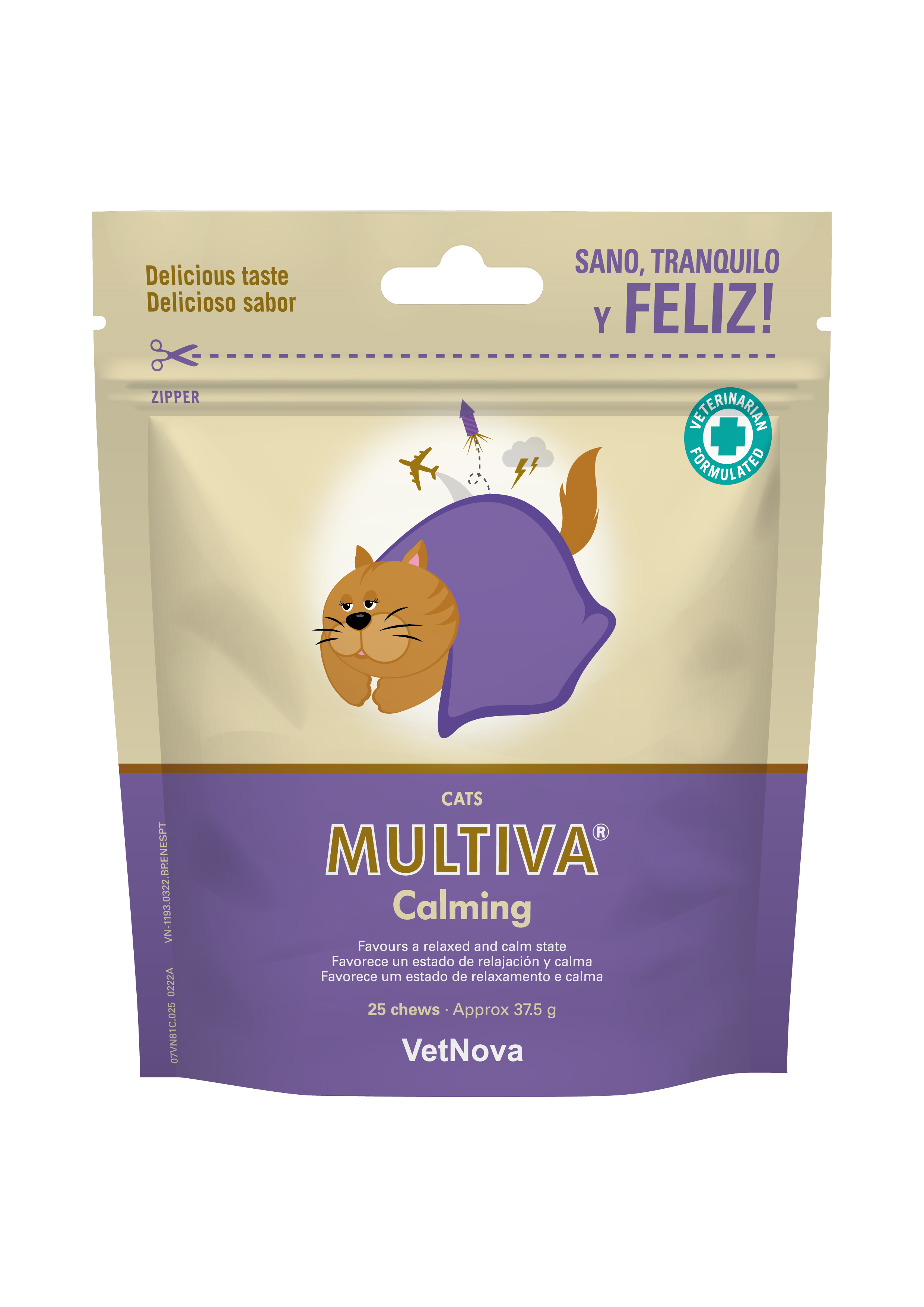 Vetnova Multiva Calming Katt 8 g