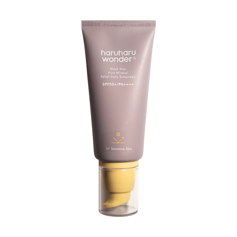 haruharu Wonder haruharu wonder Black Rice Pure Mineral Relief Daily Sunscreen SPF50+ PA++++ 50 ml
