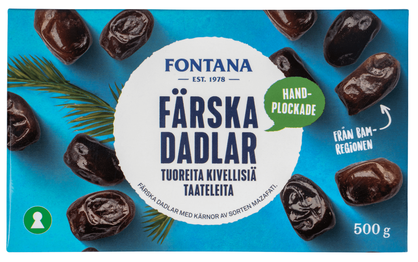 Fontana Dadlar Färska 500 g