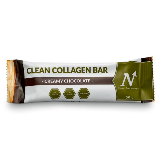 Nyttoteket Clean Collagen Bar Creamy Chocolate 50 g