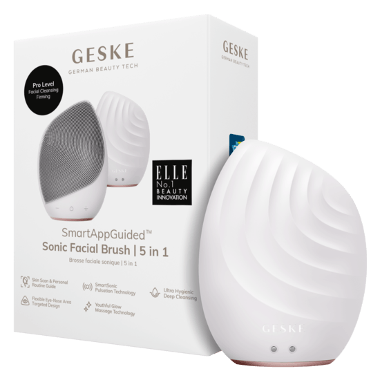GESKE Sonic Facial Brush 5 in 1 Grey