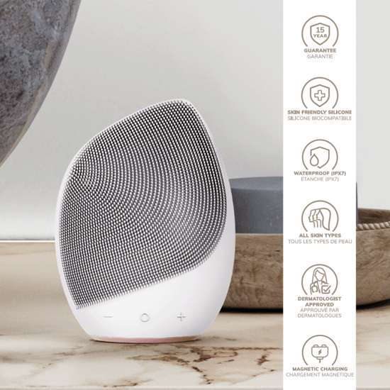 GESKE Sonic Facial Brush 5 in 1 Grey