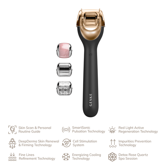 GESKE MicroNeedle Face Roller 9 in 1
