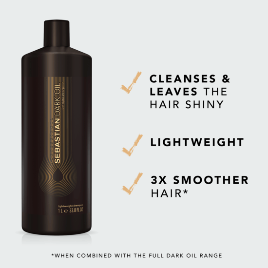 Sebastian Professional Dark Oil Schampo 1000 ml