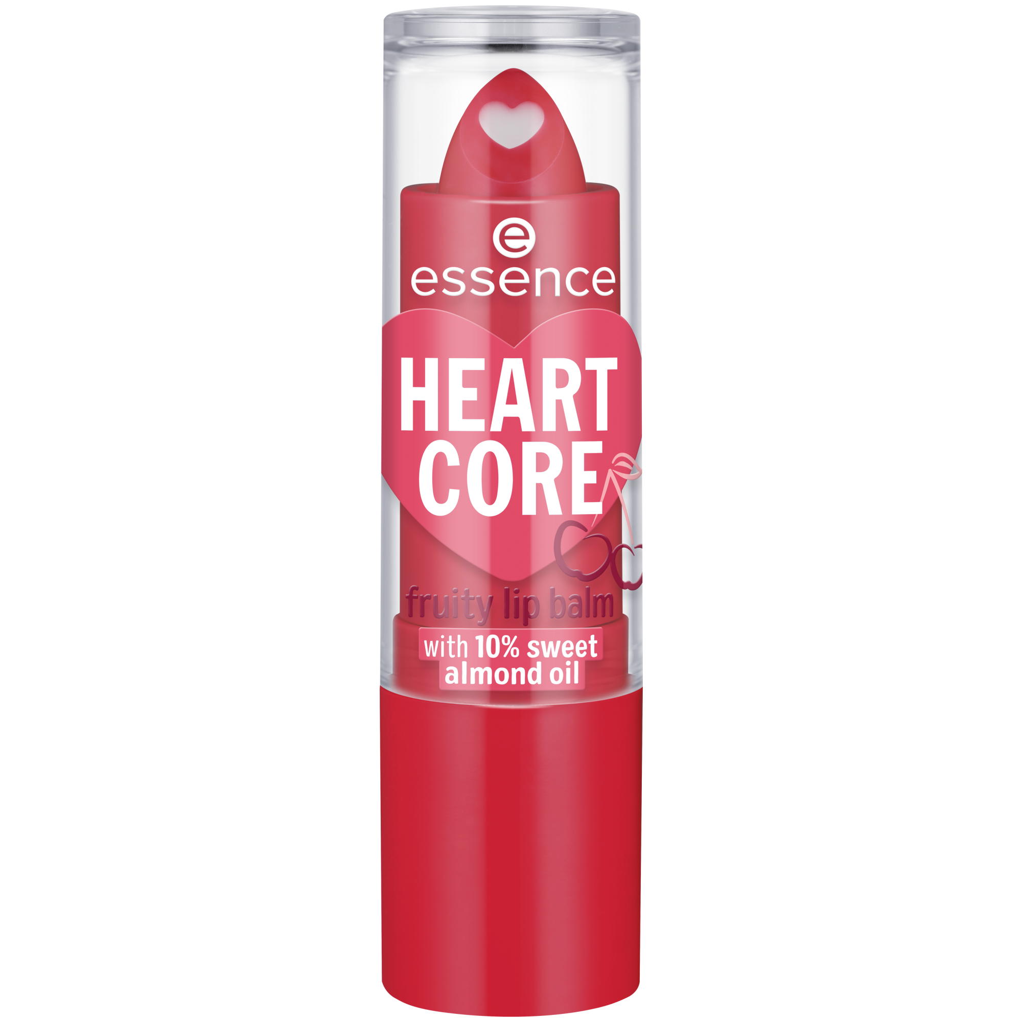 essence Heart Core Fruity Lip Balm 01 3 g