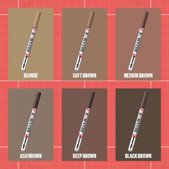Maybelline Build-A-Brow Pen 255 Soft Brown