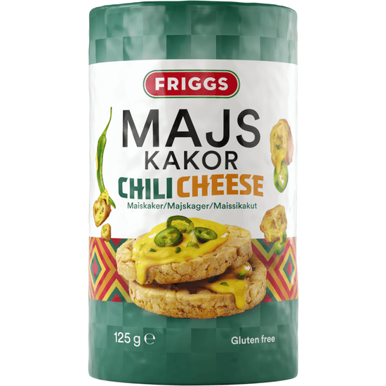 Friggs Majskakor Chilicheese 125 g