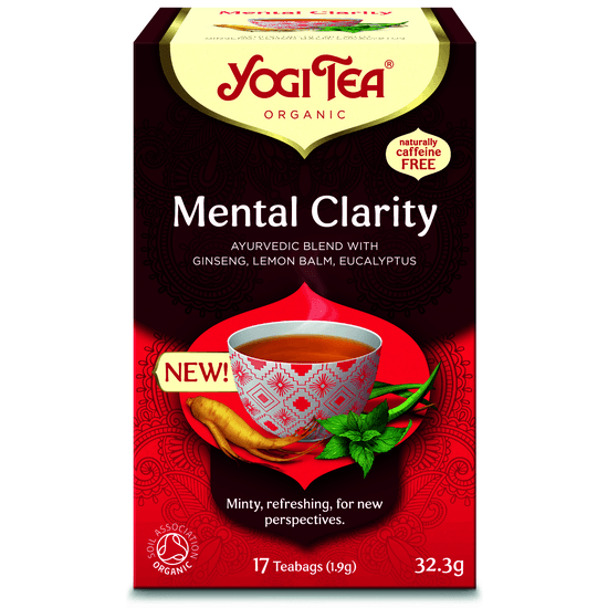 Yogi Tea Mental Clarity KRAV 17 bags