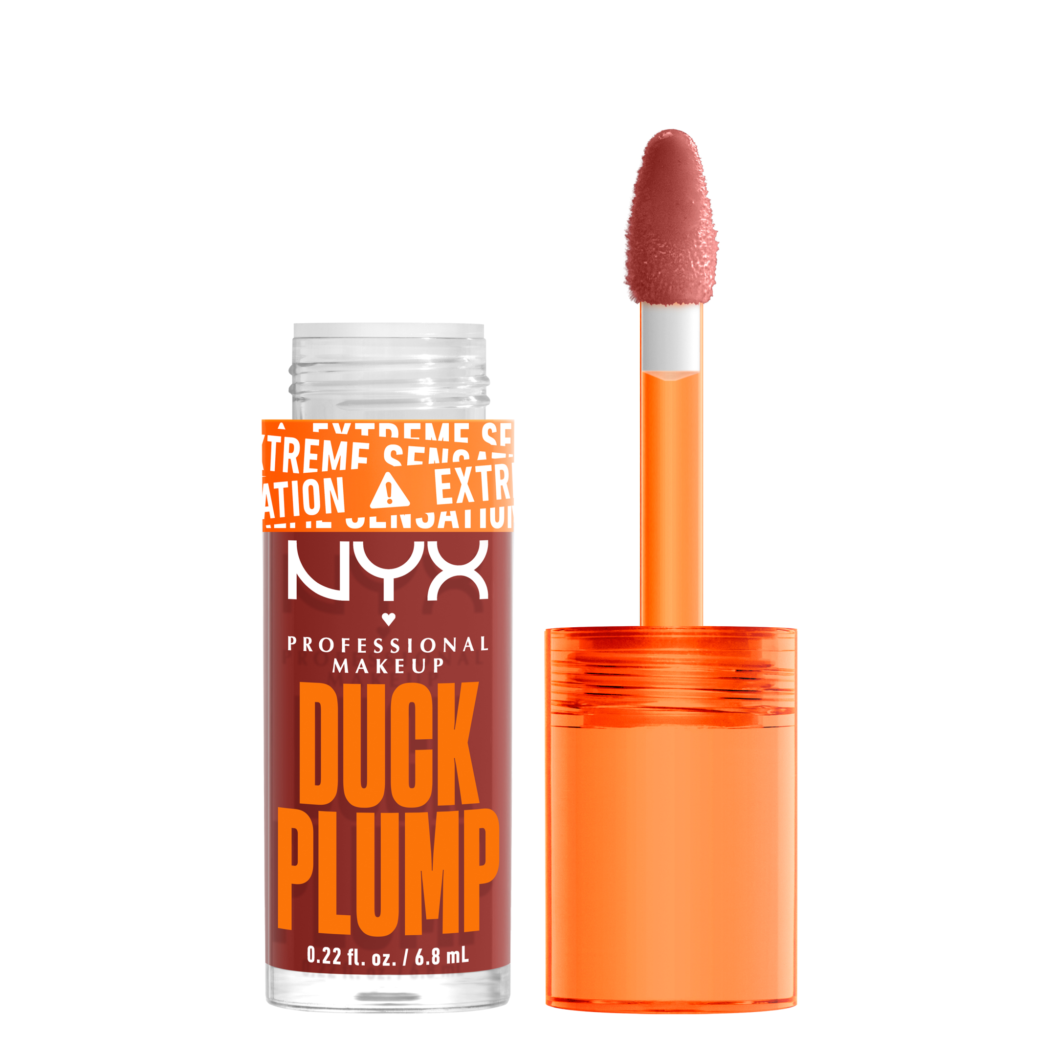 NYX Professional Makeup Duck Plump Lip Lacquer 06 Brick of Time 7 ml