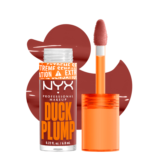 NYX Professional Makeup Duck Plump Lip Lacquer 06 Brick of Time 7 ml