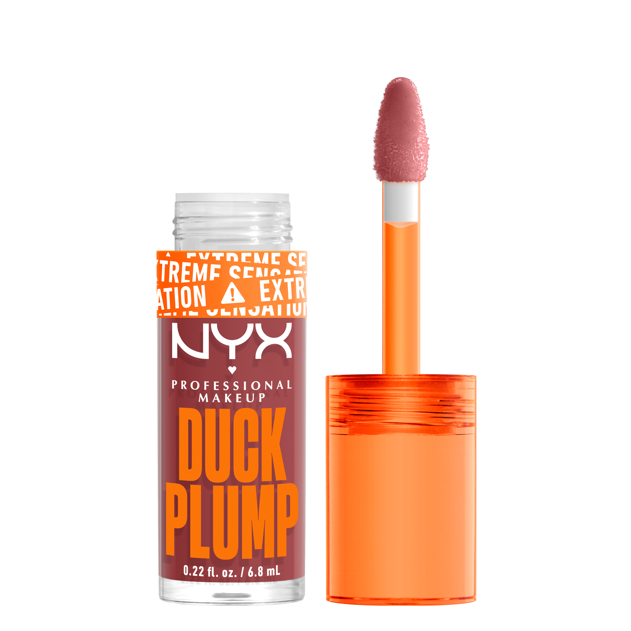 NYX Professional Makeup Duck Plump Lip Lacquer 08 Mauve Out Of My Way 7 ml