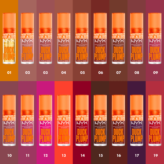 NYX Professional Makeup Duck Plump Lip Lacquer 14 Hall of Flame 7 ml