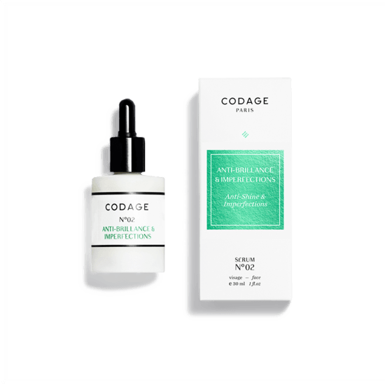 Codage Paris Serum N°02 Anti-shine & Imperfections 30 ml