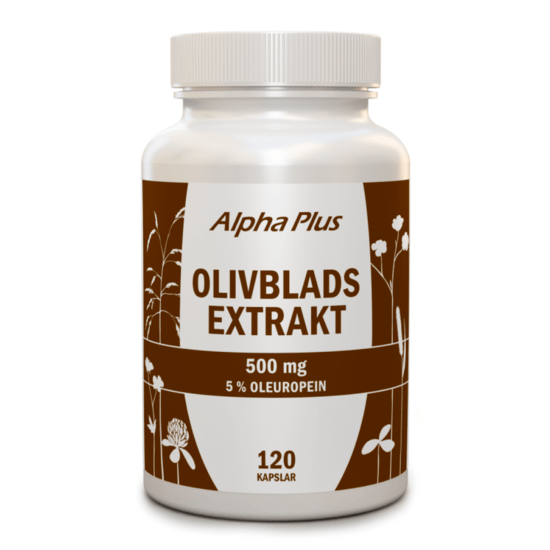 Alpha Plus Olivbladsextrakt 120 kapslar