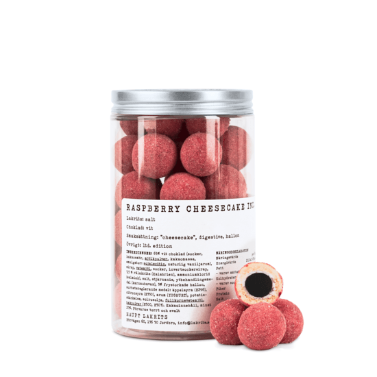 Haupt Lakrits Raspberry Cheesecake Inc. 250 g