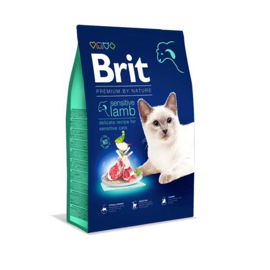Brit Premium by Nature Cat Sensitive Lamm 8 kg