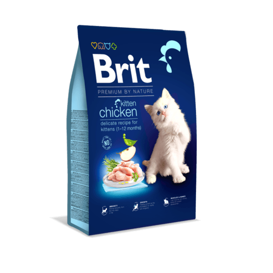 Brit Premium by Nature Kitten Kyckling 8 kg