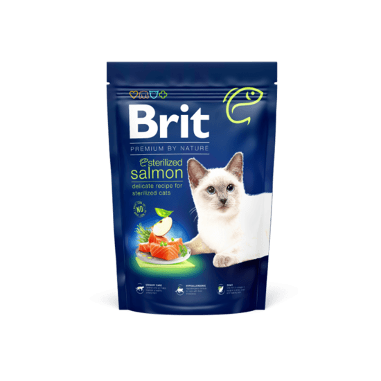 Brit Premium by Nature Cat Sterilized Lax 1,5 kg