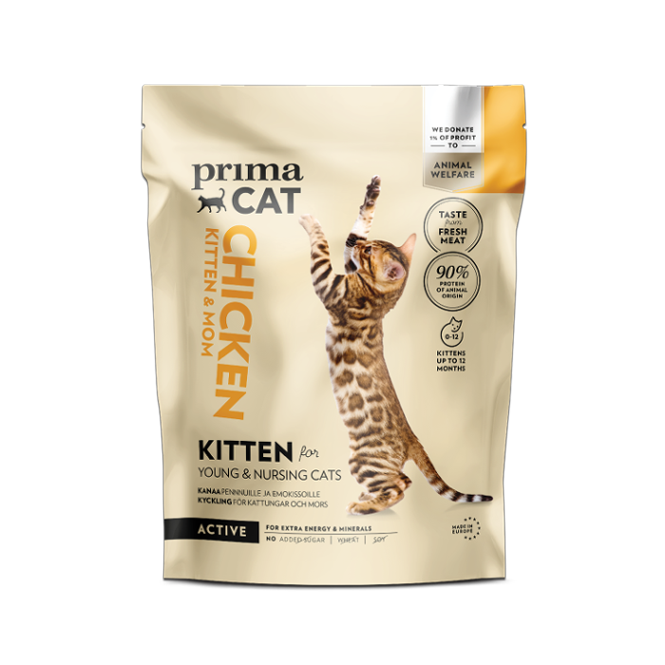 PrimaCat Kitten kyckling 1,4 kg