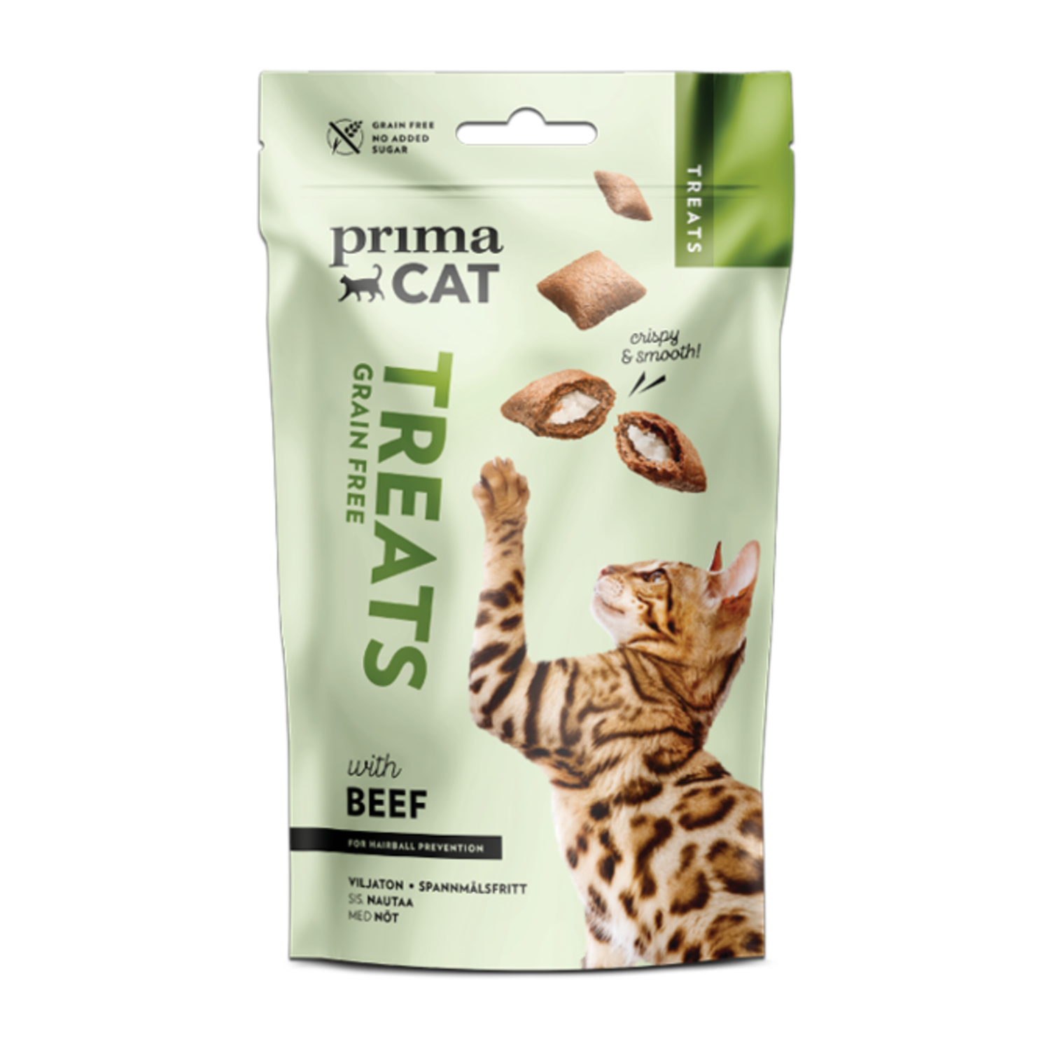 Alternativ bild 1 för PrimaCat Crunchy Anti-hairball l 40 g