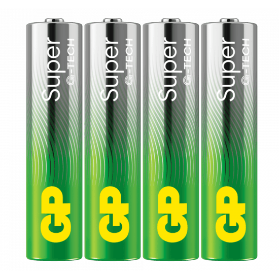 GP Batteries Super Alkaline AAA-batteri 24A/LR03 4-pack