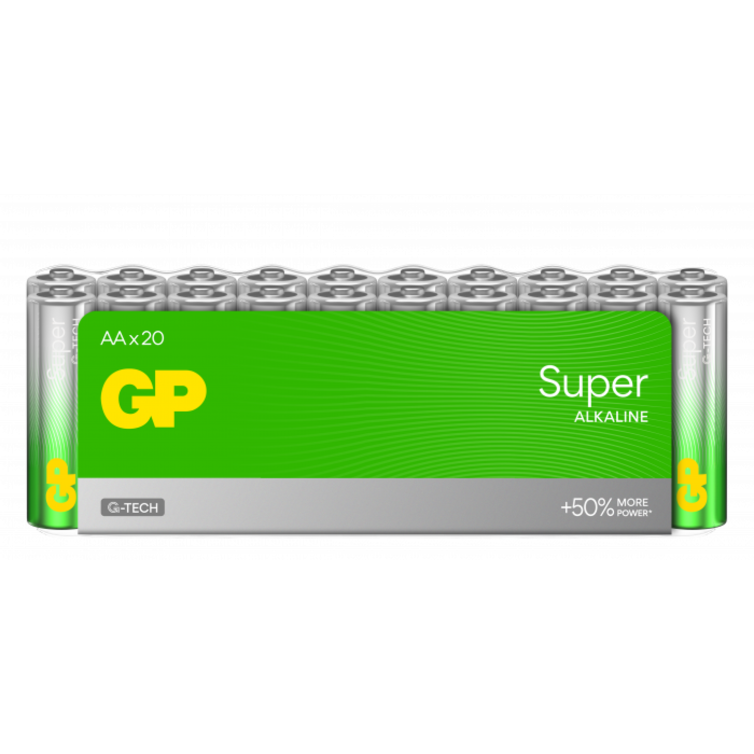 Alternativ bild 1 för GP Batteries Super Alkaline AA-batteri 15A / LR6 20-pack