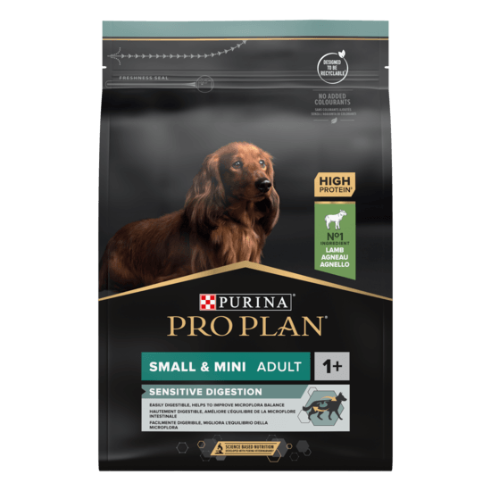 Purina Pro Plan Small & Mini Adult Dog Sensitive Digestion Rikt på Lamm 3 kg