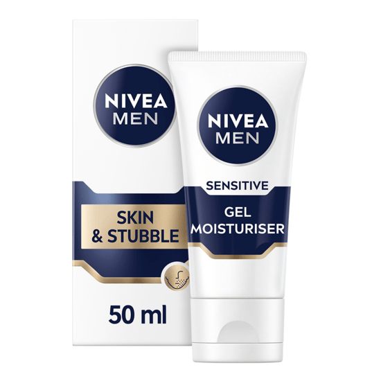 NIVEA MEN Ansiktskräm Sensitive Skin & Stubble Gel Moisturiser 50 ml
