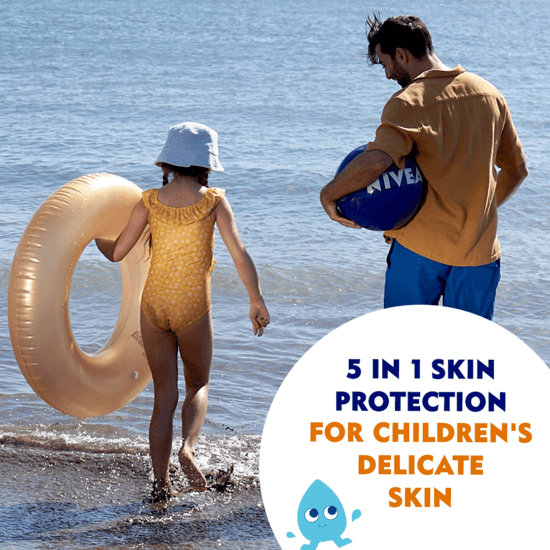 NIVEA SUN Solskydd barn Kids Sensitive Sun Roll On SPF50+ 50 ml