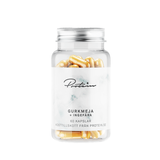 Protein.se Ekologisk Gurkmeja + Ingefära Organic Turmeric & Ginger 60 kapslar