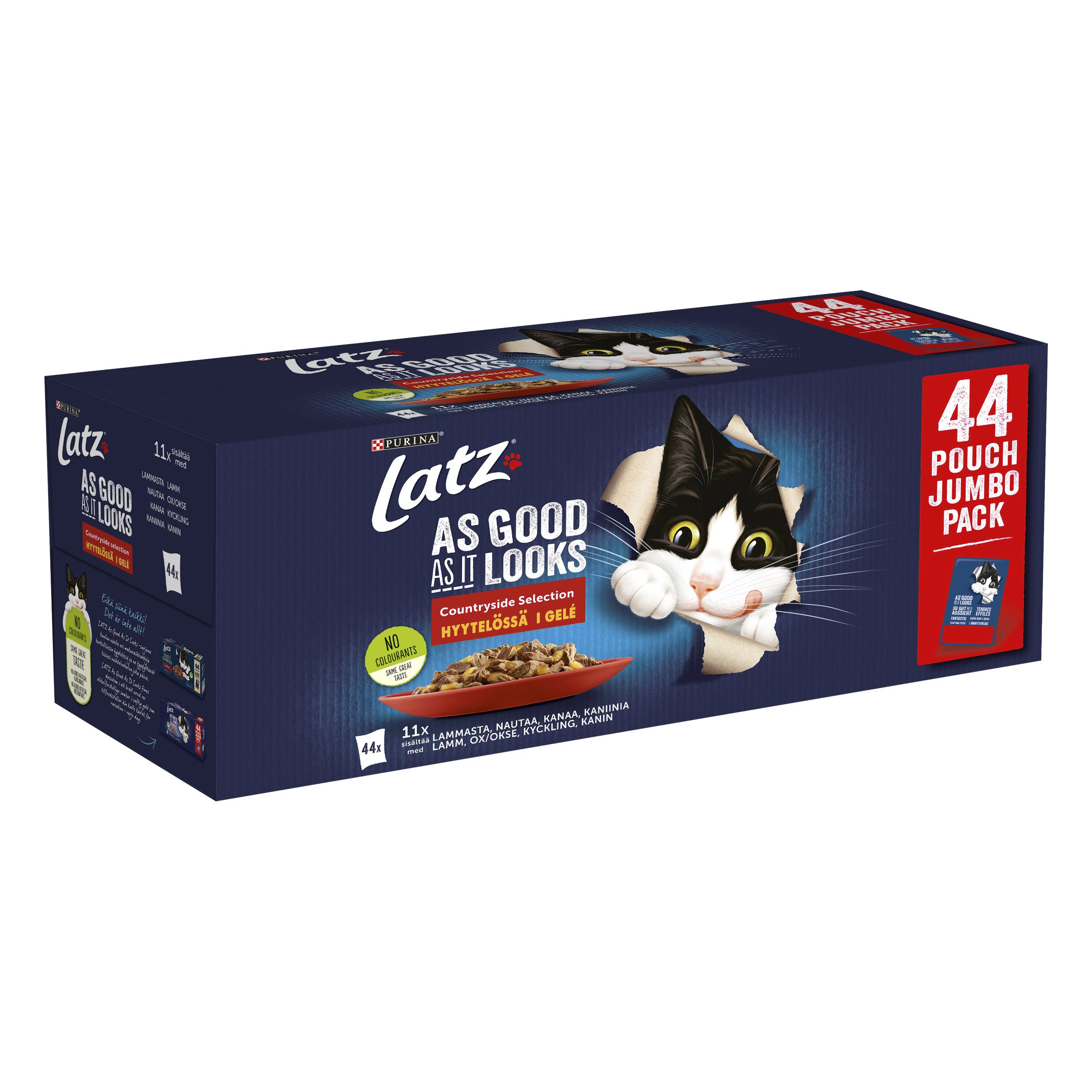 Purina Latz As Good As It Looks  Countryside Selection i géle 44 x 85 g