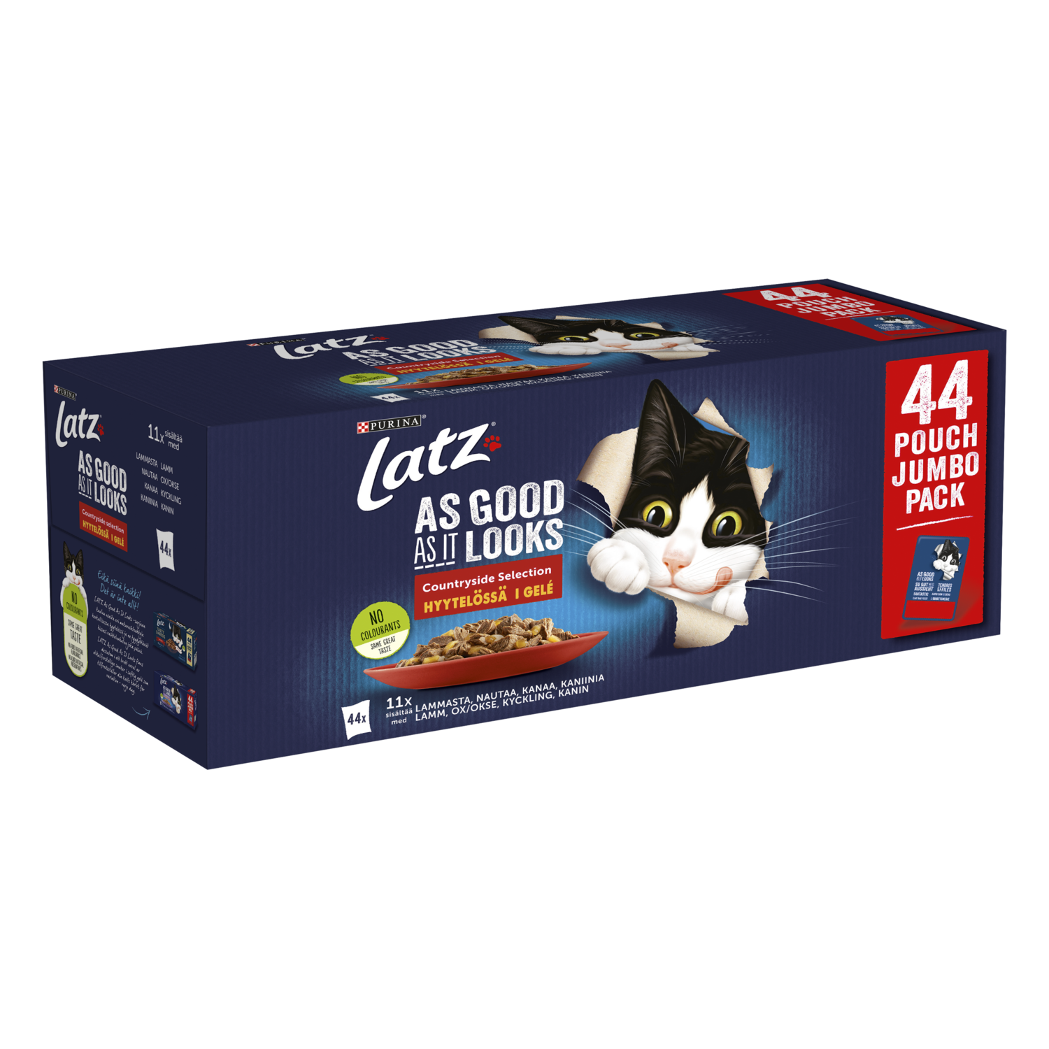Alternativ bild 1 för Purina Latz As Good As It Looks  Countryside Selection i géle 44 x 85 g