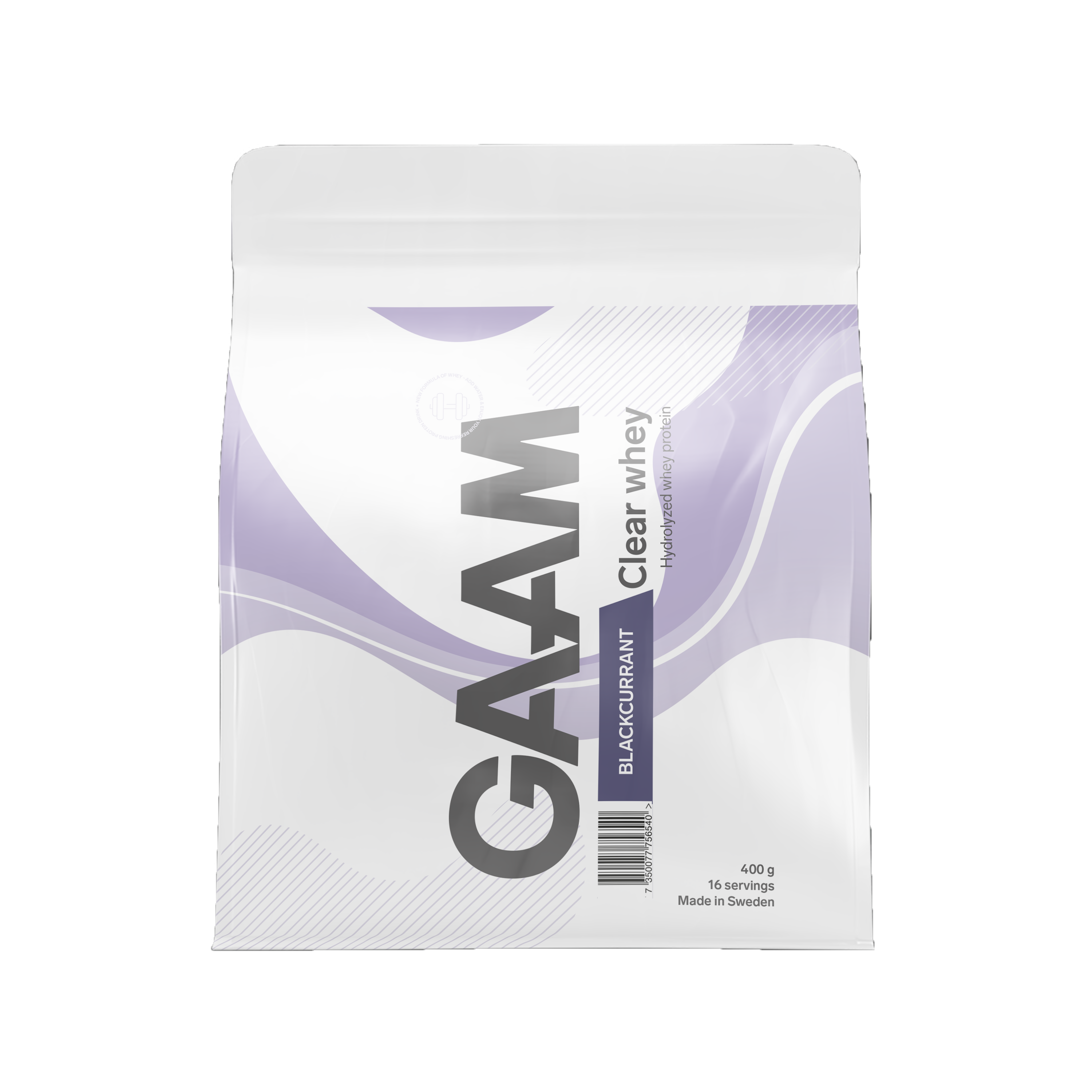 GAAM Clear Whey Blackcurrant 400 g