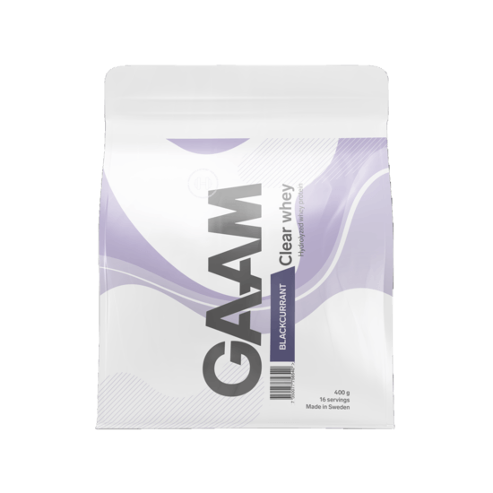 GAAM Clear Whey Blackcurrant 400 g