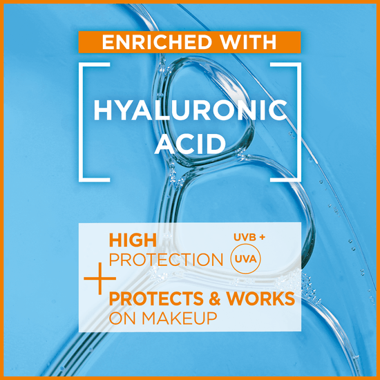 Garnier Ambre Solaire Super UV Over Makeup Mist with Hyaluronic Acid SPF50+ 75ml