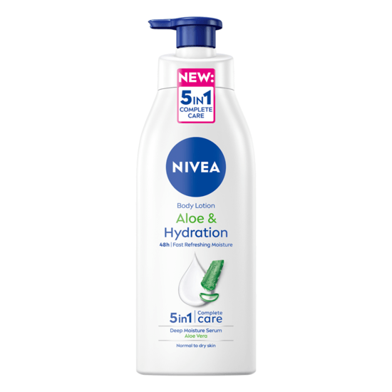 NIVEA Aloe & Hydration Pump Body Lotion 400 ml