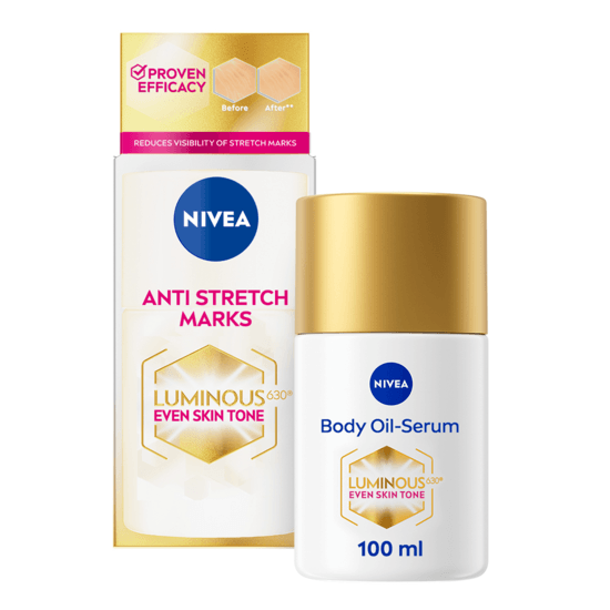 NIVEA Hudvårdsolja Luminous630 Body Oil-Serum Anti Stretch Marks 100 ml