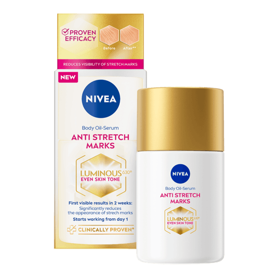 NIVEA Hudvårdsolja Luminous630 Body Oil-Serum Anti Stretch Marks 100 ml