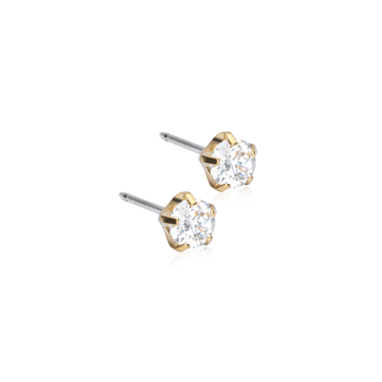 Blomdahl GT Tiffany Precious 5 mm CZ White
