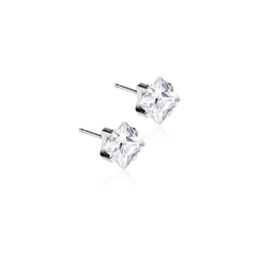 Blomdahl ST Tiffany Edge 7 mm CZ White