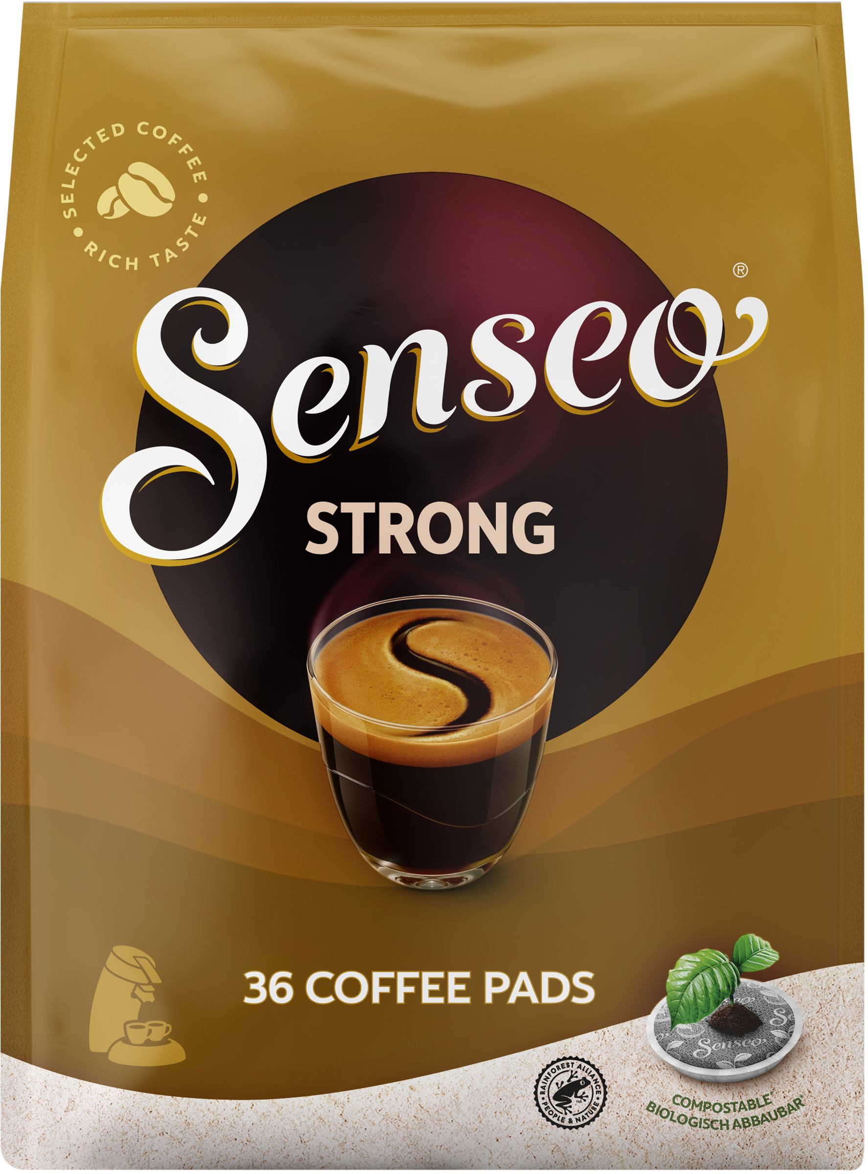 Senseo Strong Medium 36 kapslar