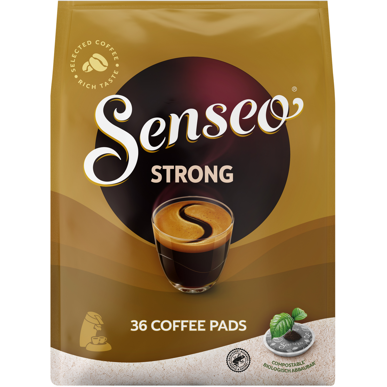 Alternativ bild 1 för Senseo Strong Medium 36 kapslar