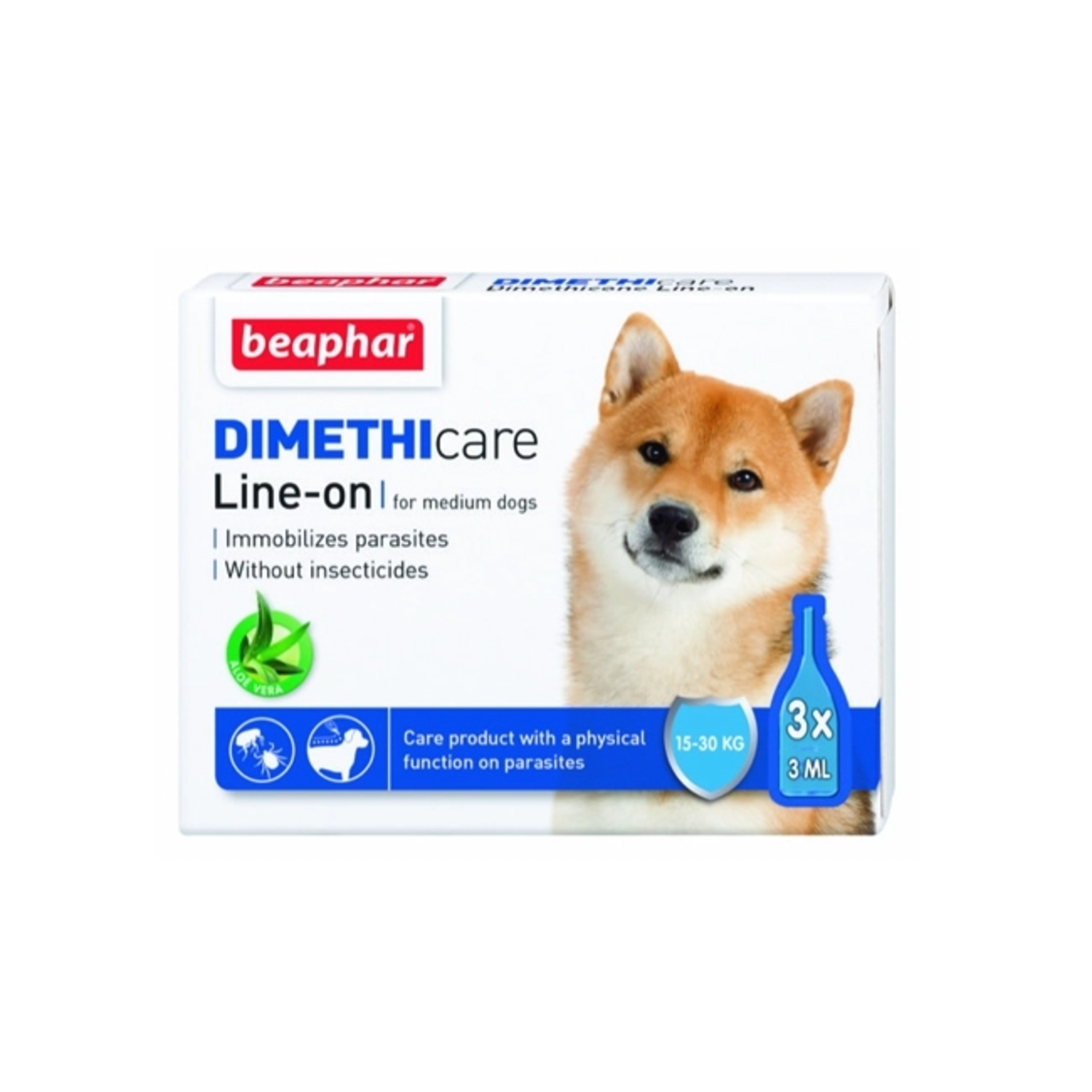 Alternativ bild 1 för Beaphar Fästingmedel Dimethicare Line-on 15-30 kg