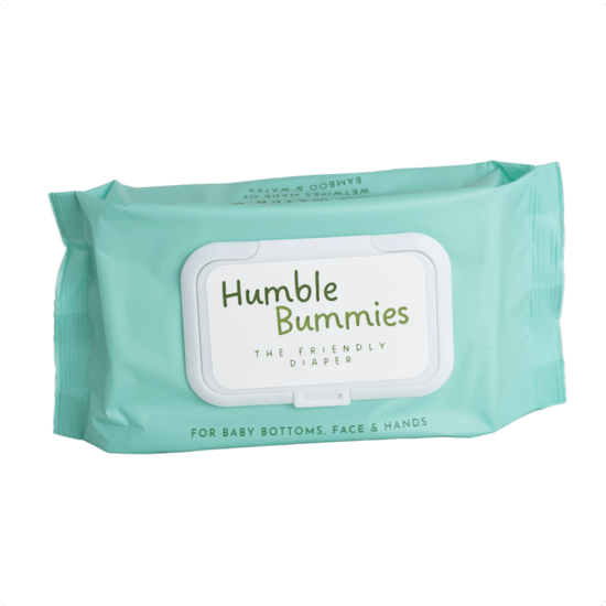 Bammies Bambuvåtservetter The Wipes 60 St
