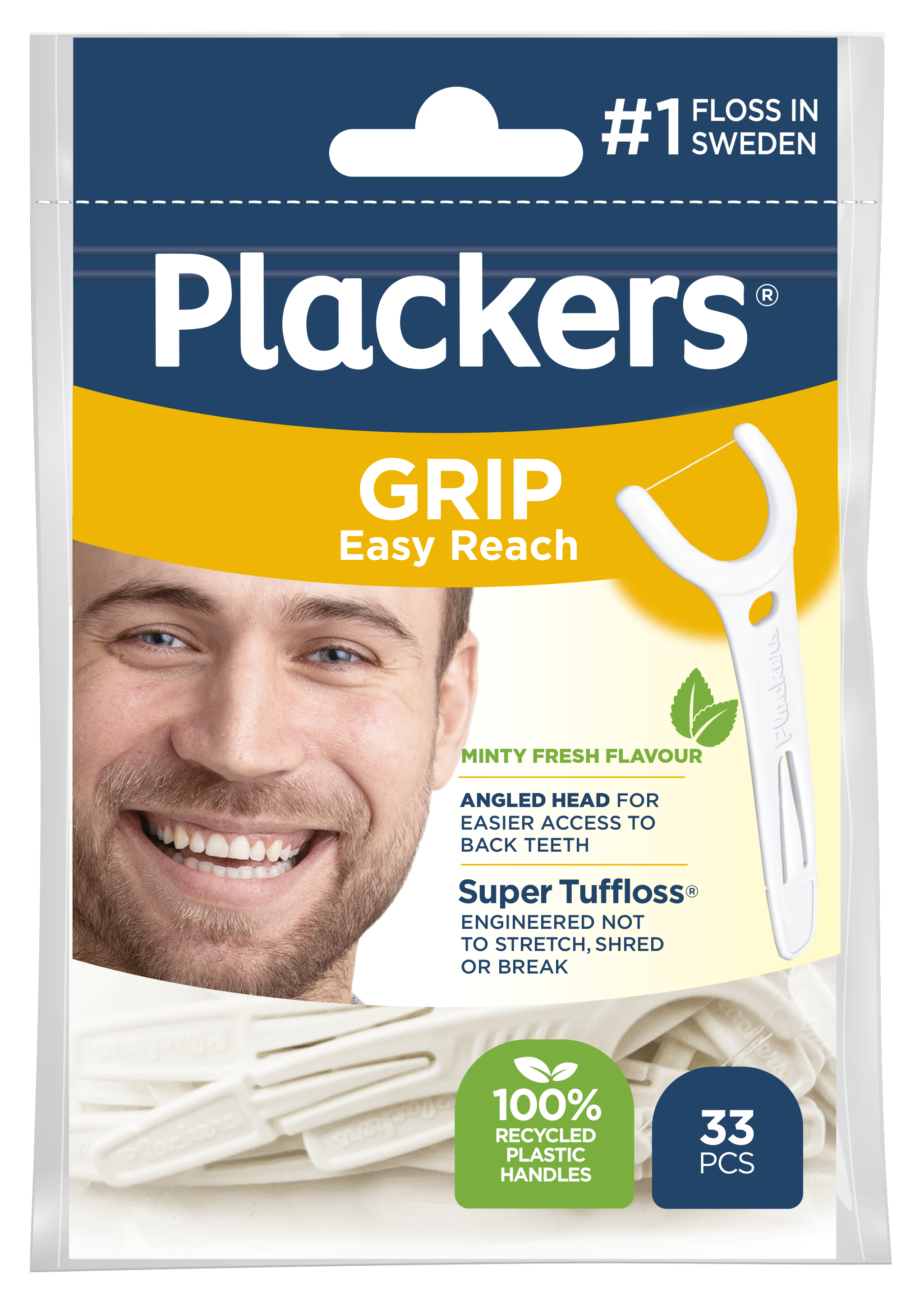 Plackers Grip 33-pack