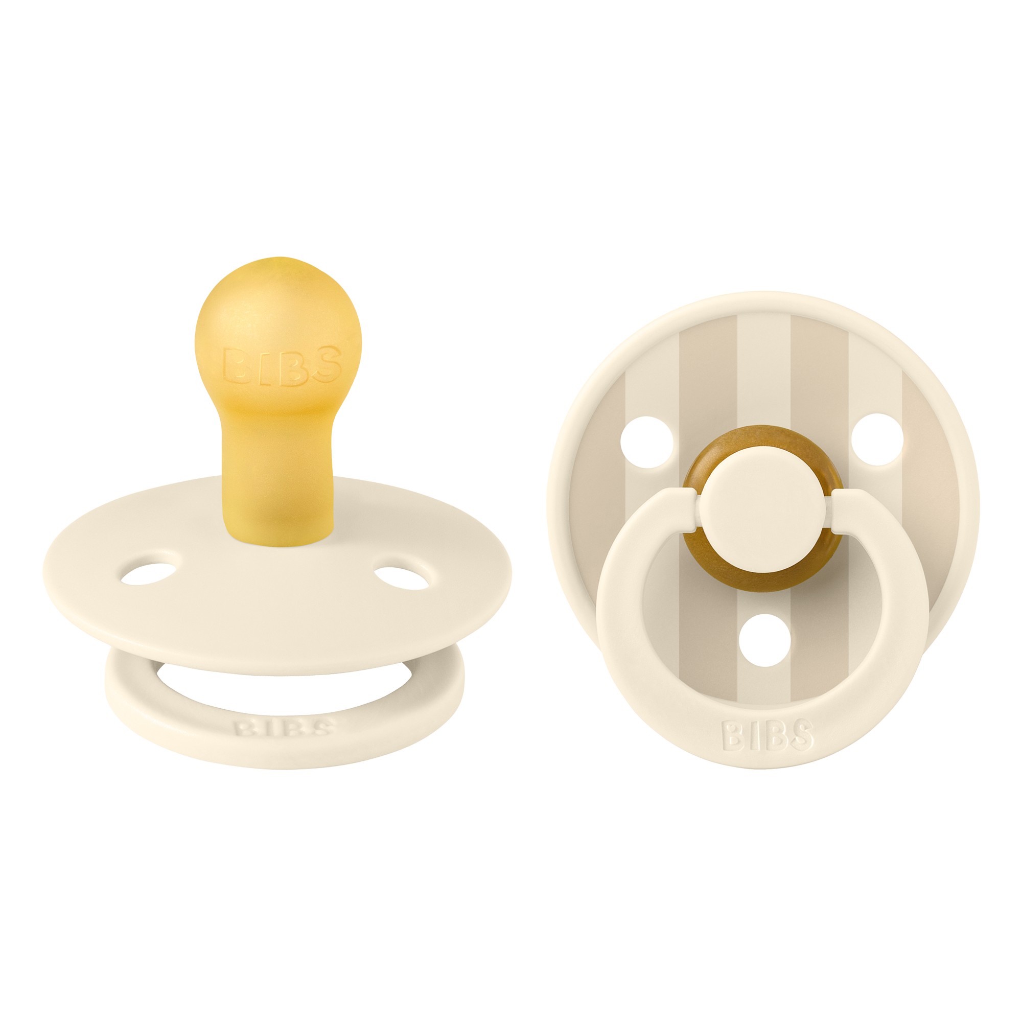 BIBS Studio Latex strl 1 Ivory Vanilla Mix 2-pack