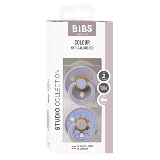 BIBS Studio Jasmine Latex strl 2 Fossil Grey Mix 2-pack